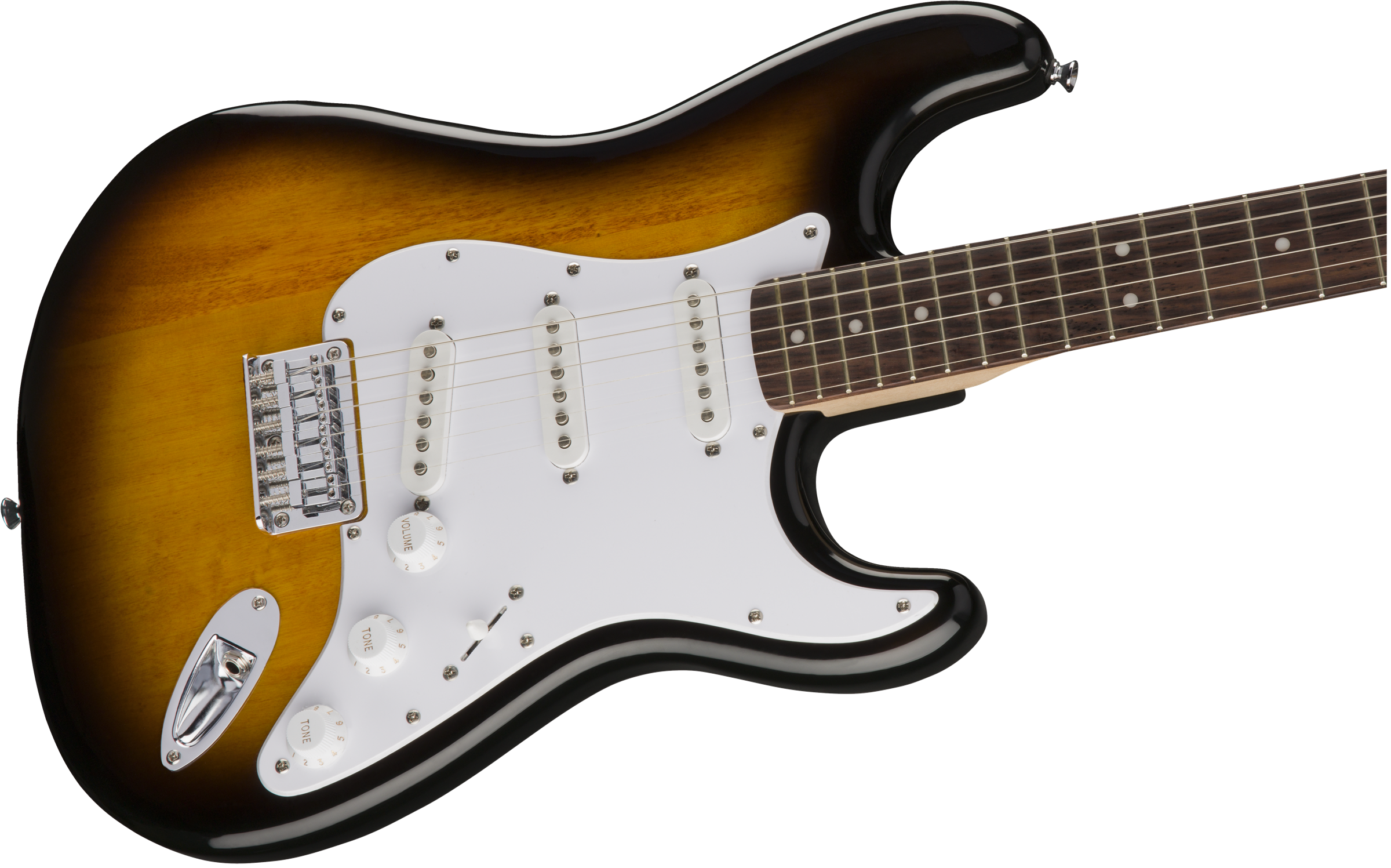 Squier Bullet Stratocaster Ht Sss Lau - Brown Sunburst - E-Gitarre in Str-Form - Variation 2