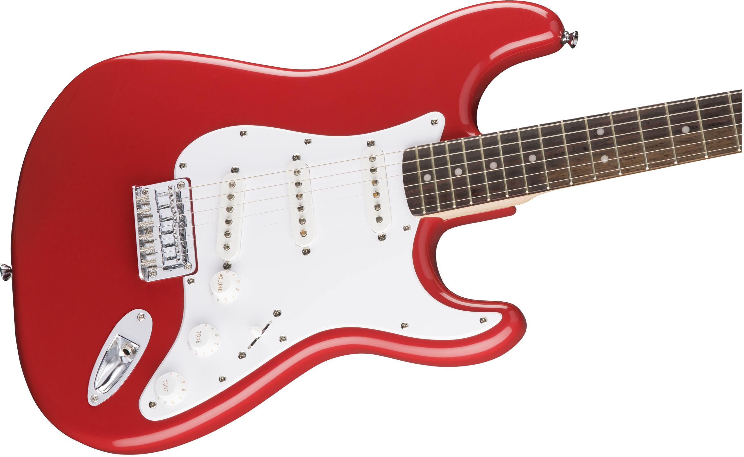 Squier Bullet Stratocaster Ht Sss (lau) - Fiesta Red - E-Gitarre in Str-Form - Variation 2