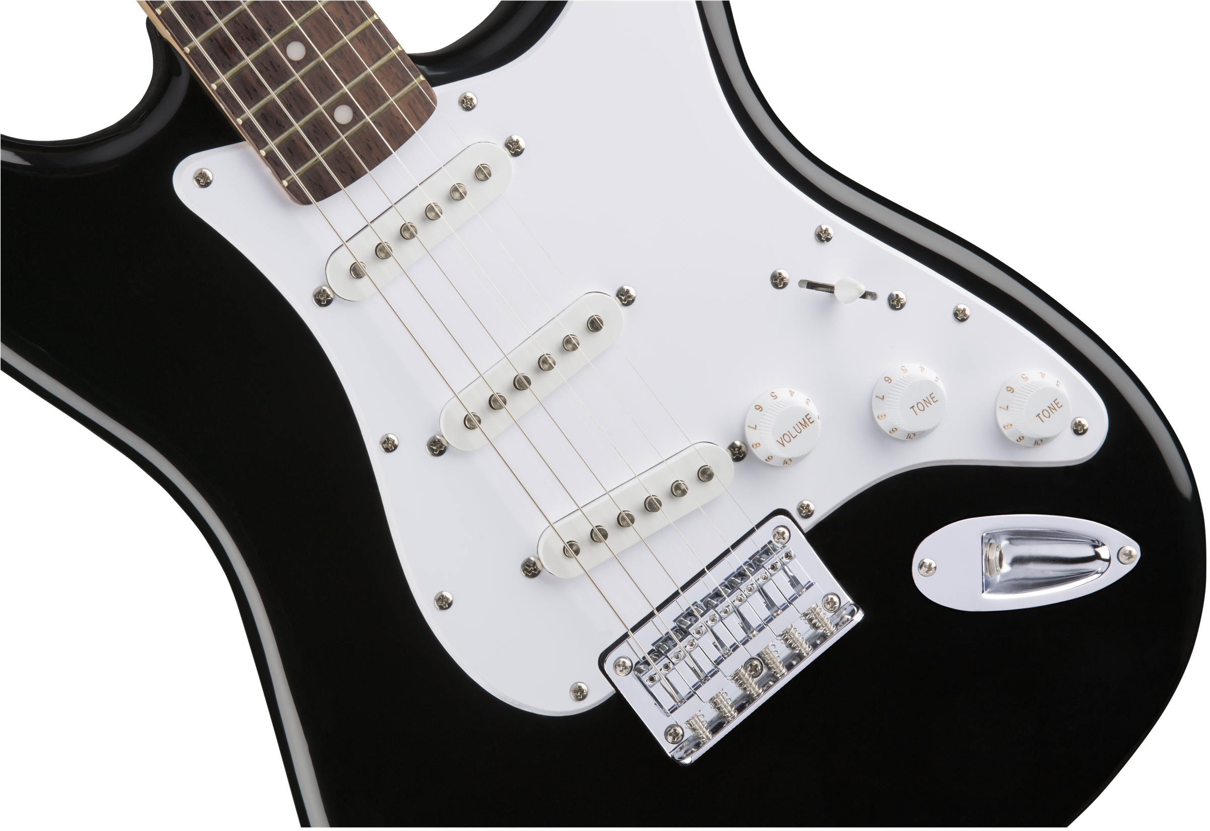 Squier Strat Bullet Ht 3s Lau - Black - E-Gitarre in Str-Form - Variation 2