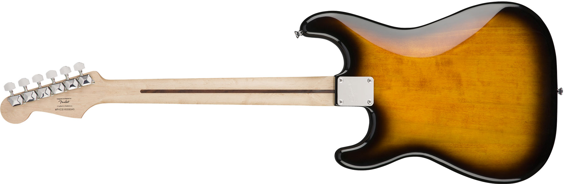 Squier Bullet Stratocaster Ht Sss Rw - Brown Sunburst - E-Gitarre in Str-Form - Variation 1