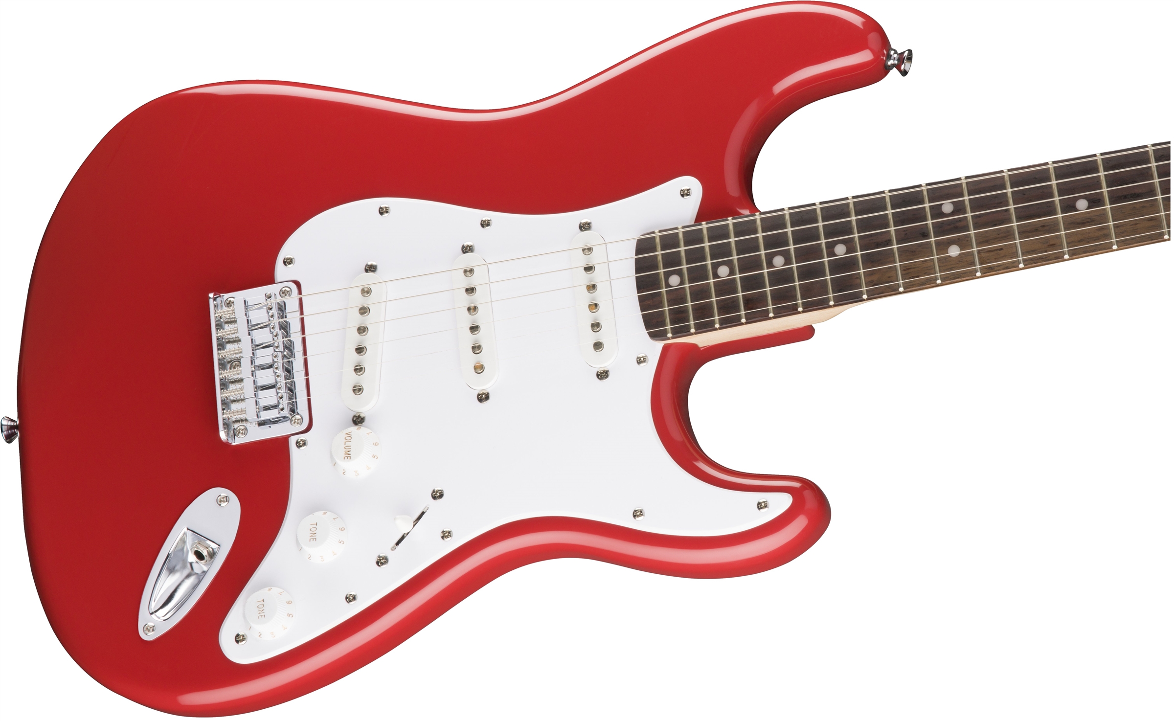 Squier Strat Bullet Ht Sss Rw - Fiesta Red - E-Gitarre in Str-Form - Variation 2
