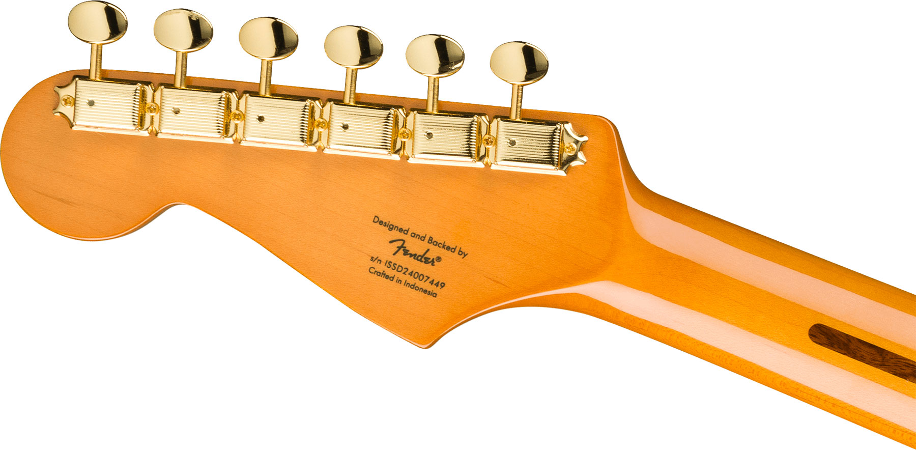 Squier Strat Classic Vibe '50s Fsr Ltd 3s Trem Mn - White Blonde - E-Gitarre in Str-Form - Variation 3