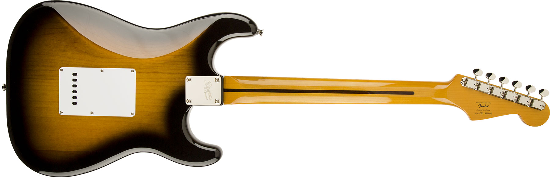 Squier Strat Classic Vibe '50s Lh Gaucher Mn - 2-color Sunburst - E-Gitarre für Linkshänder - Variation 3