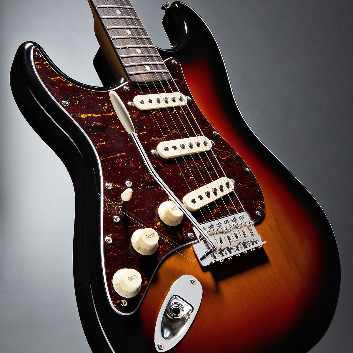 Squier Strat Classic Vibe '60s Lh Gaucher Sss Lau - 3-color Sunburst - E-Gitarre für Linkshänder - Variation 2