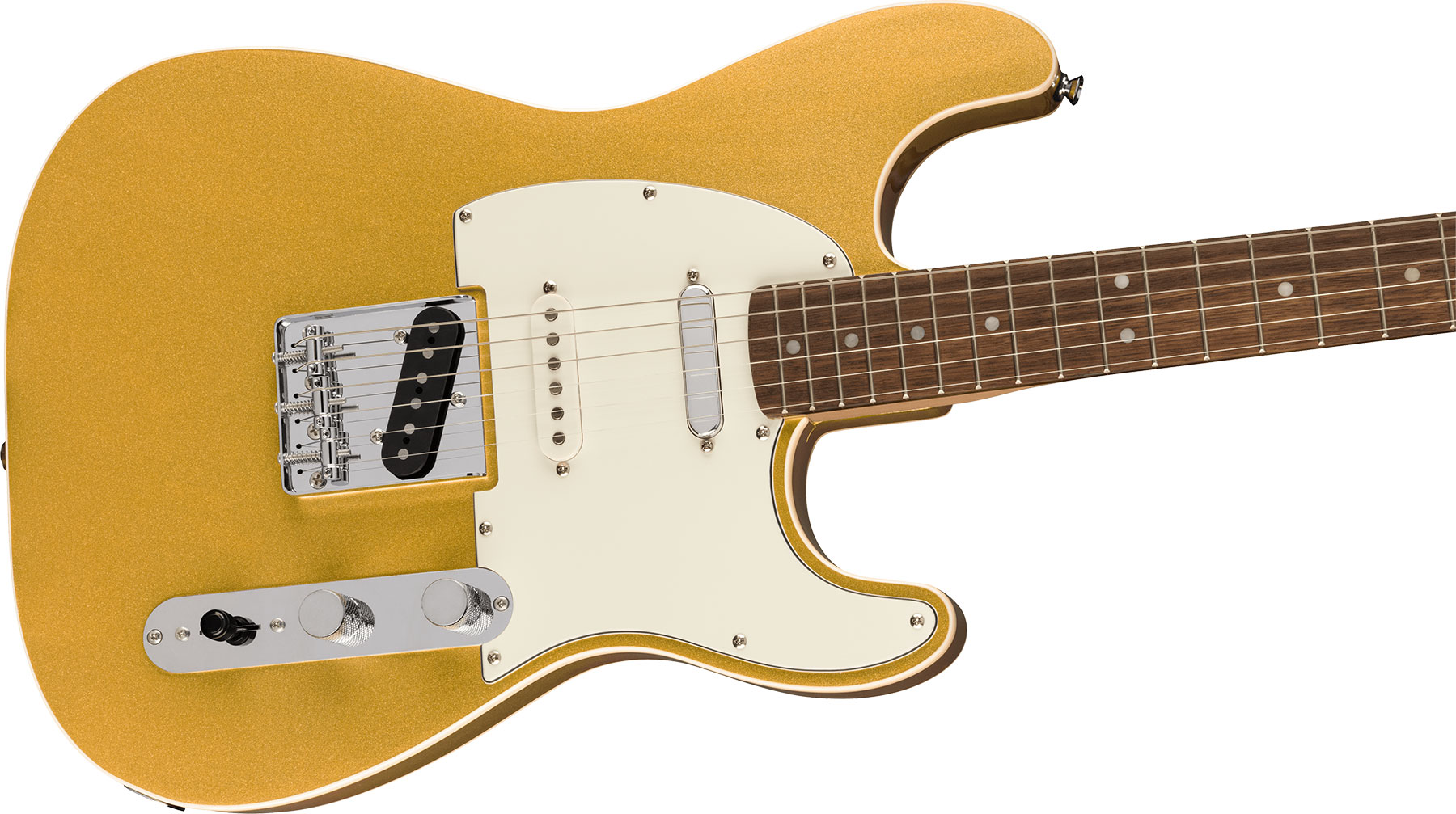 Squier Strat Custom Nashville Paranormal Series 3s Ht Lau - Aztec Gold - E-Gitarre in Str-Form - Variation 2