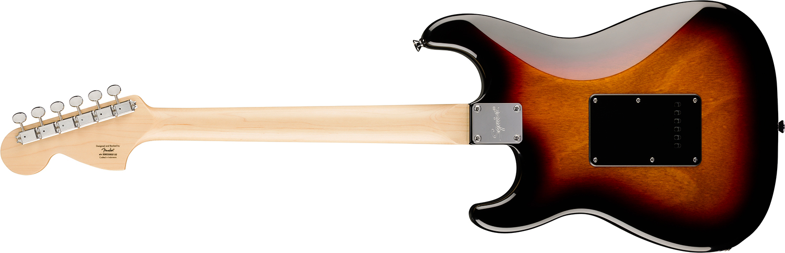 Squier Strat Deluxe Paranormal Hs Trem Lau - 3-color Sunburst - E-Gitarre in Str-Form - Variation 1