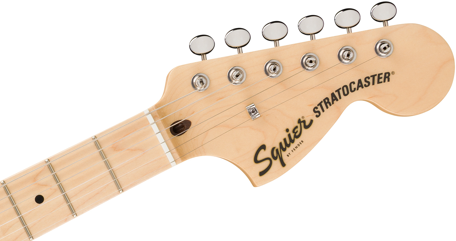 Squier Strat Deluxe Paranormal Hs Trem Mn - Lake Placid Blue - E-Gitarre in Str-Form - Variation 3