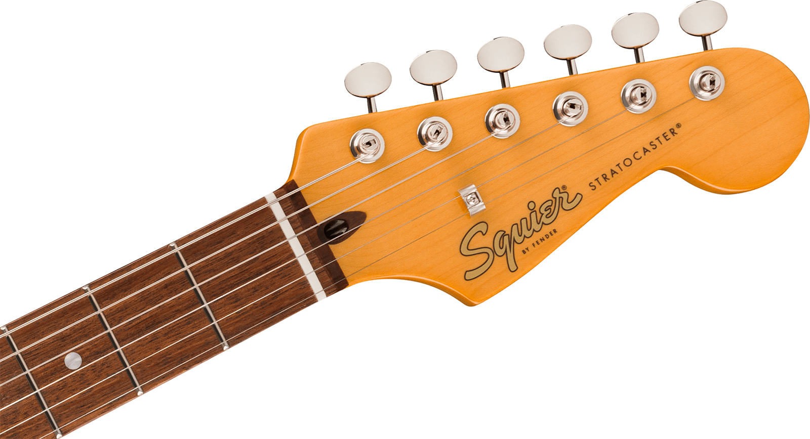 Squier Strat Hss 60s Classic Vibe Fsr Ltd Trem Lau - Shoreline Gold - E-Gitarre in Str-Form - Variation 2