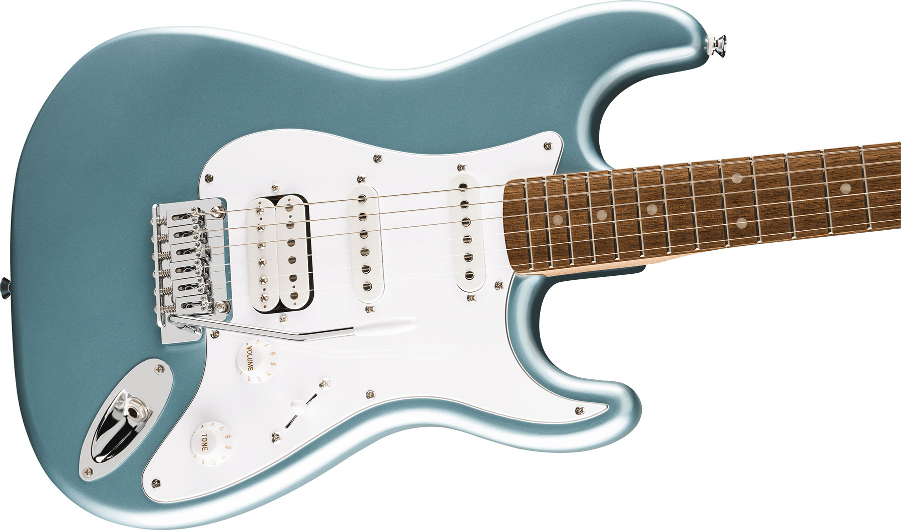 Squier Strat Jr Hss Affinity Ss Trem Lau - Ice Blue Metallic - E-Gitarre in Str-Form - Variation 2