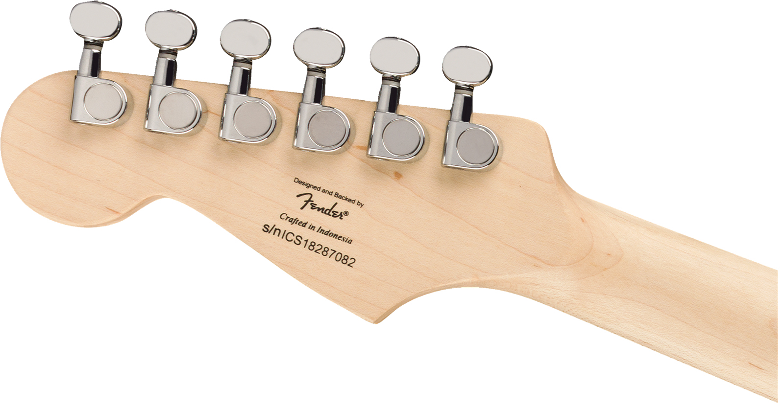 Squier Strat Mini Shsc 3s Ht Lau - Surf Green - E-Gitarre für Kinder - Variation 3