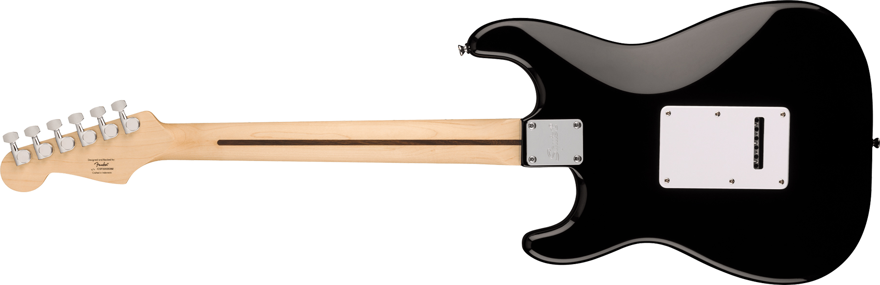 Squier Strat Sonic 3s Trem Mn - Black - E-Gitarre in Str-Form - Variation 1