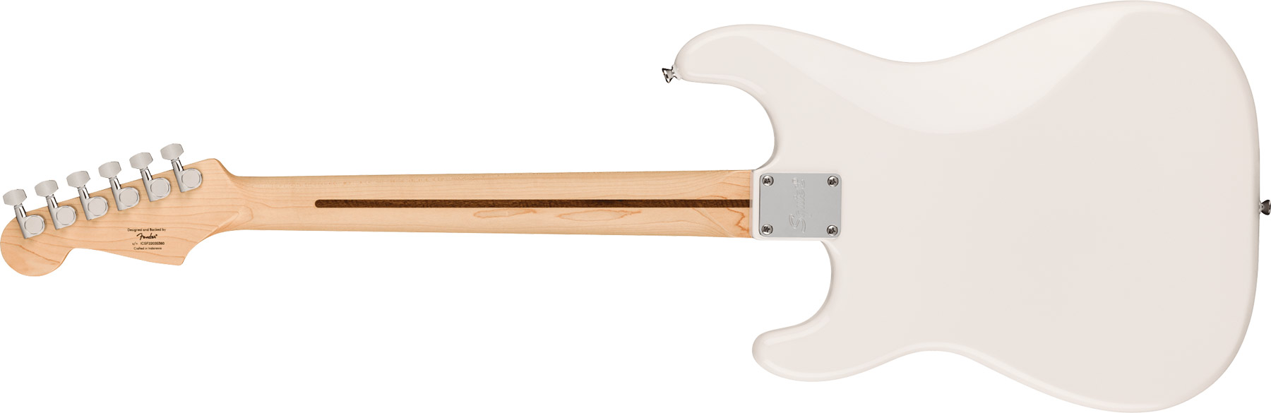 Squier Strat Sonic Hardtail 3s Ht Mn - Arctic White - E-Gitarre in Str-Form - Variation 1
