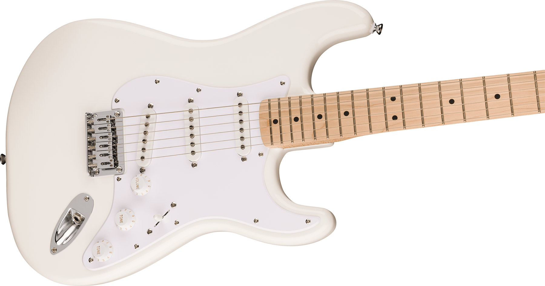 Squier Strat Sonic Hardtail 3s Ht Mn - Arctic White - E-Gitarre in Str-Form - Variation 2