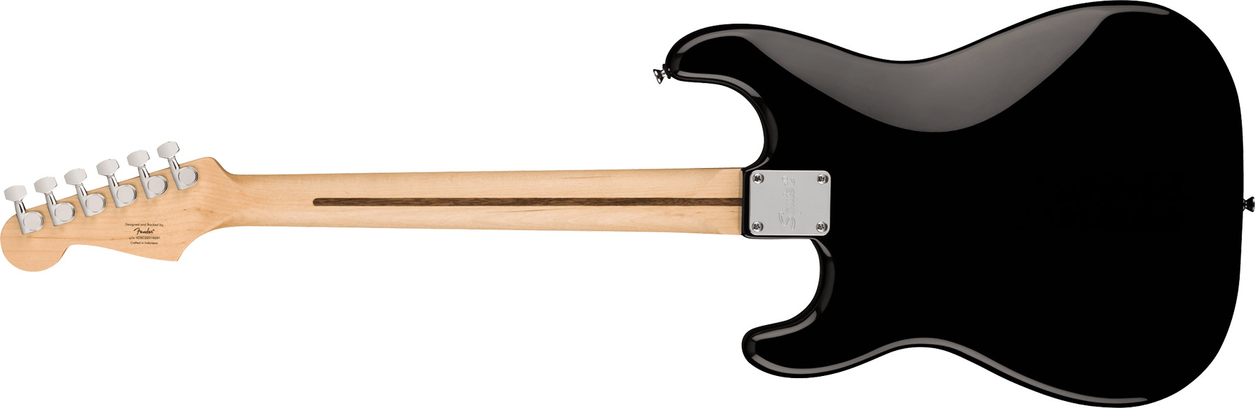 Squier Strat Sonic Hardtail H Ht Lau - Black - E-Gitarre in Str-Form - Variation 1