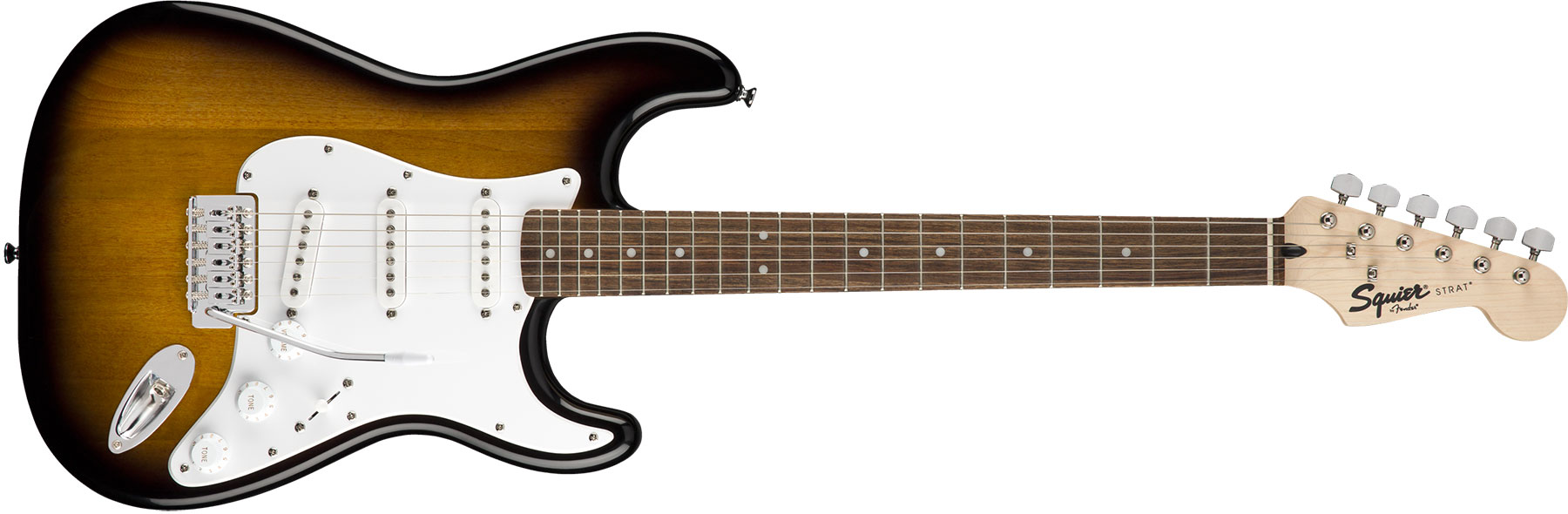 Squier Strat Sss Pack +fender Frontman 10g Trem Lau - Brown Sunburst - E-Gitarre Set - Variation 1