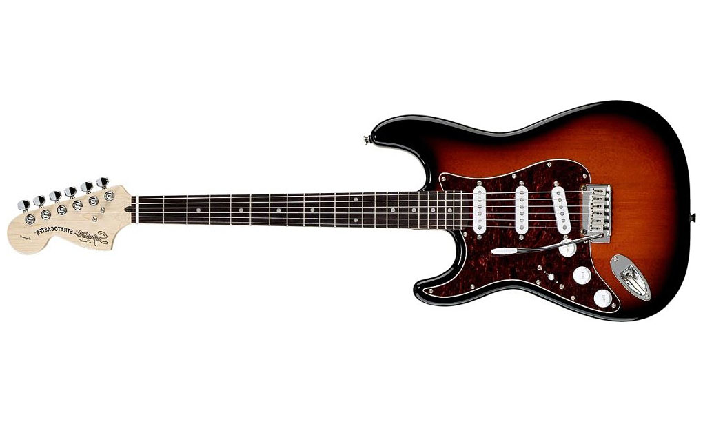 Squier Stratocaster Standard Left-handed (rw) - Antique Burst - E-Gitarre für Linkshänder - Variation 1