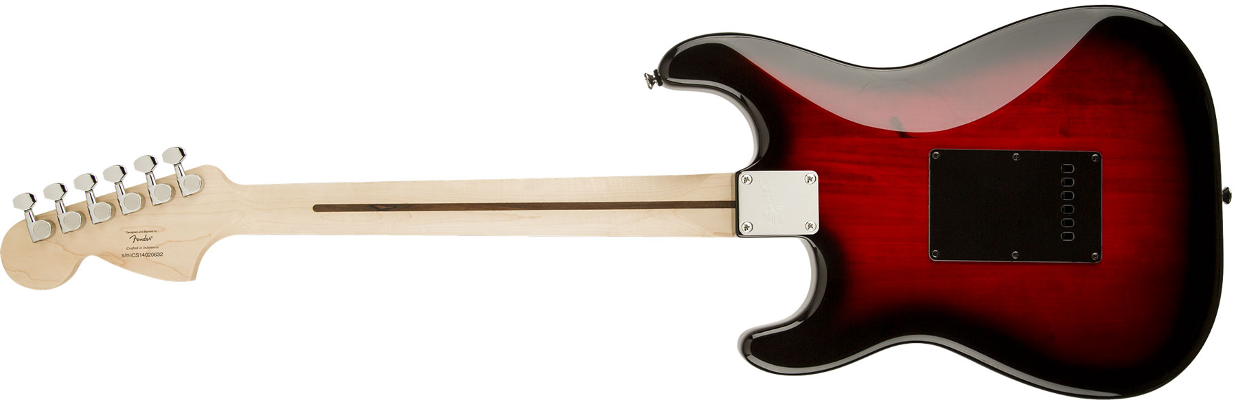 Squier Strat Standard Sss Lau - Antique Burst - E-Gitarre in Str-Form - Variation 1