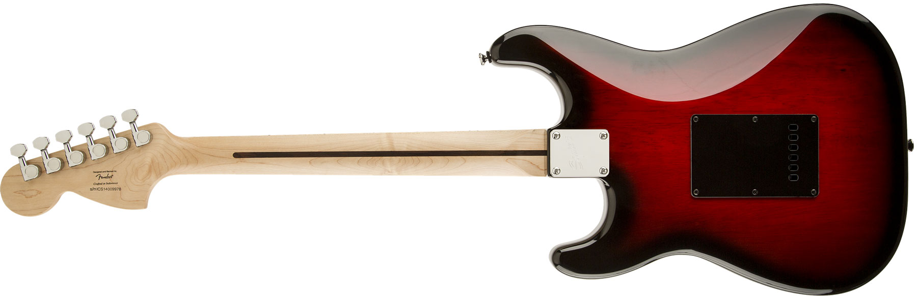 Squier Strat Standard Mn - Antique Burst - E-Gitarre in Str-Form - Variation 1