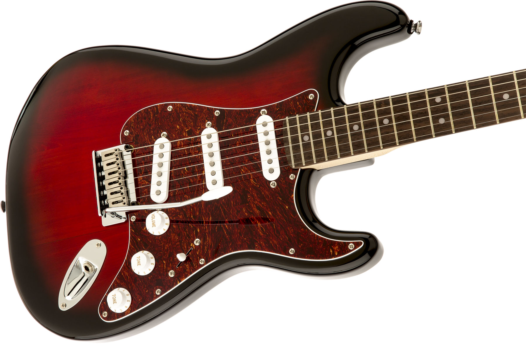 Squier Strat Standard Rw - Antique Burst - E-Gitarre in Str-Form - Variation 2