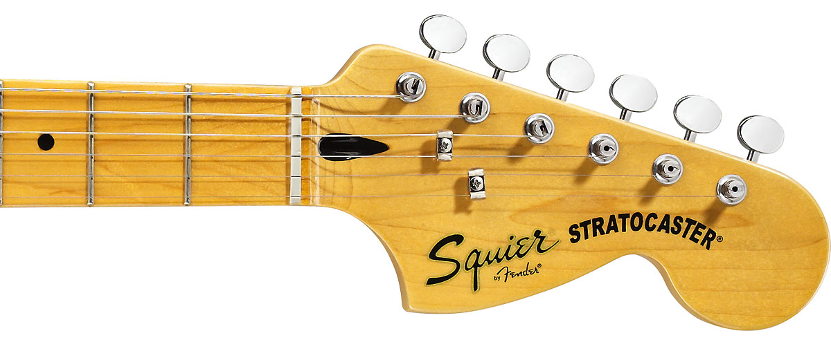 Squier Strat Vintage Modified '70s Mn - Black - E-Gitarre in Str-Form - Variation 2