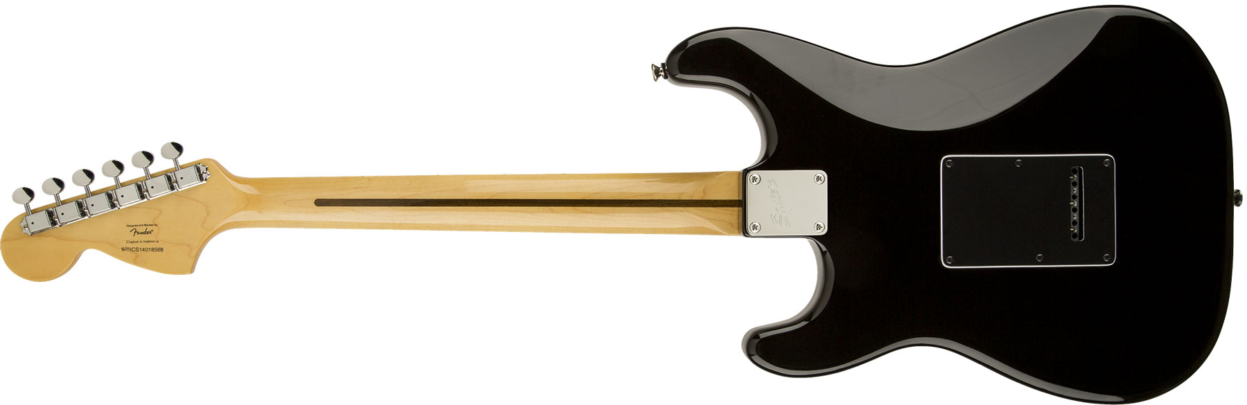 Squier Strat Vintage Modified '70s Mn - Black - E-Gitarre in Str-Form - Variation 4