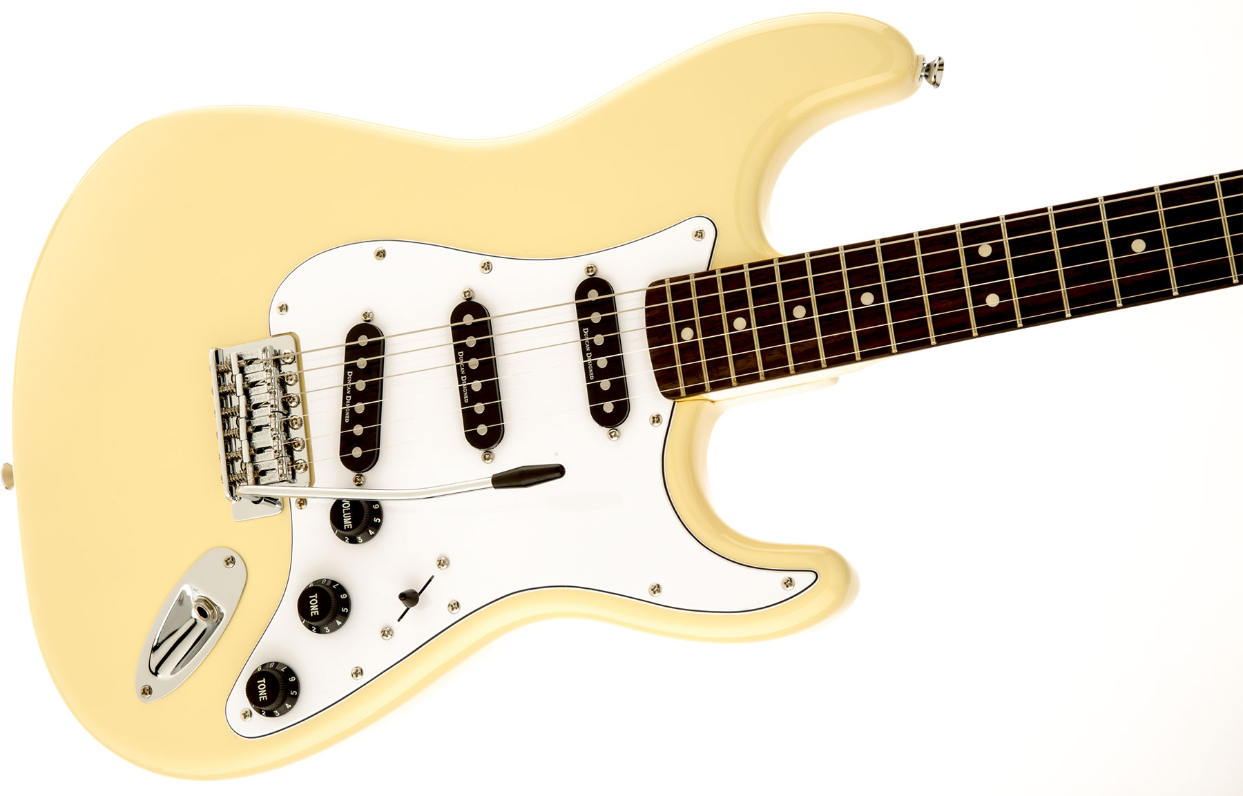 Squier Vintage Modified Stratocaster '70s Sss Lau - Vintage White - E-Gitarre in Str-Form - Variation 1