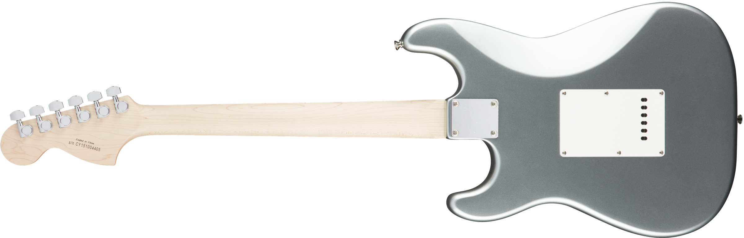Squier Strat Affinity Series 3s Lau - Slick Silver - E-Gitarre in Str-Form - Variation 1
