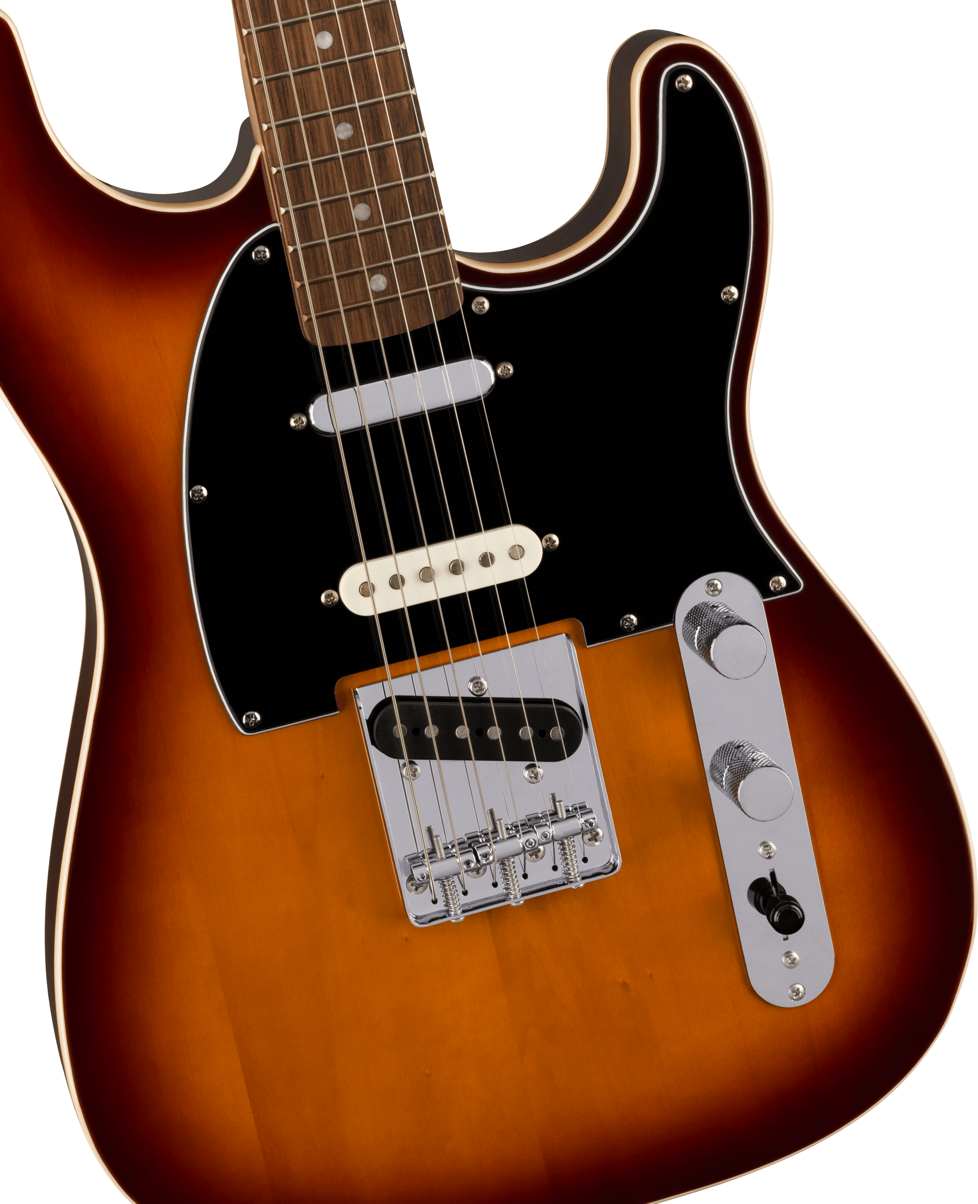 Squier Strat Custom Nashville Paranormal Series 3s Ht Lau - 2-color Sunburst - E-Gitarre in Str-Form - Variation 3
