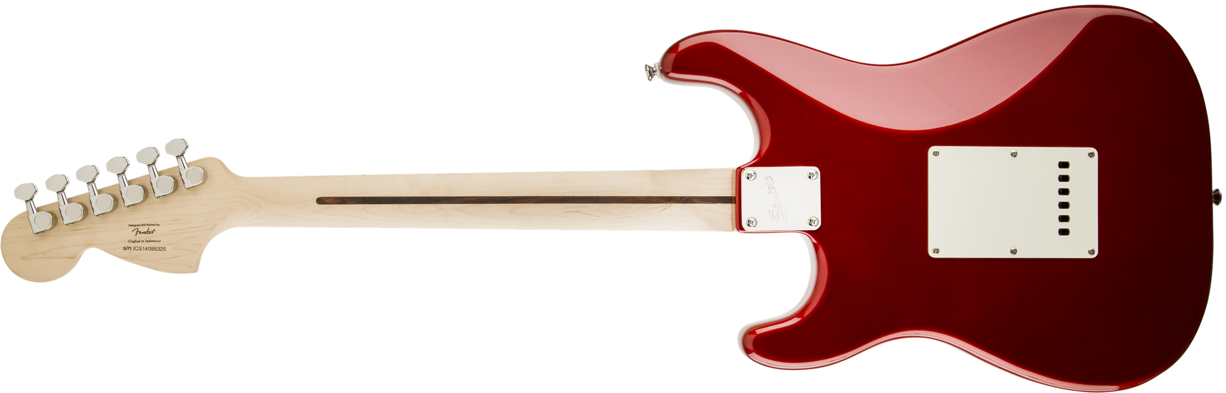 Squier Strat Standard Mn - Candy Apple Red - E-Gitarre in Str-Form - Variation 1