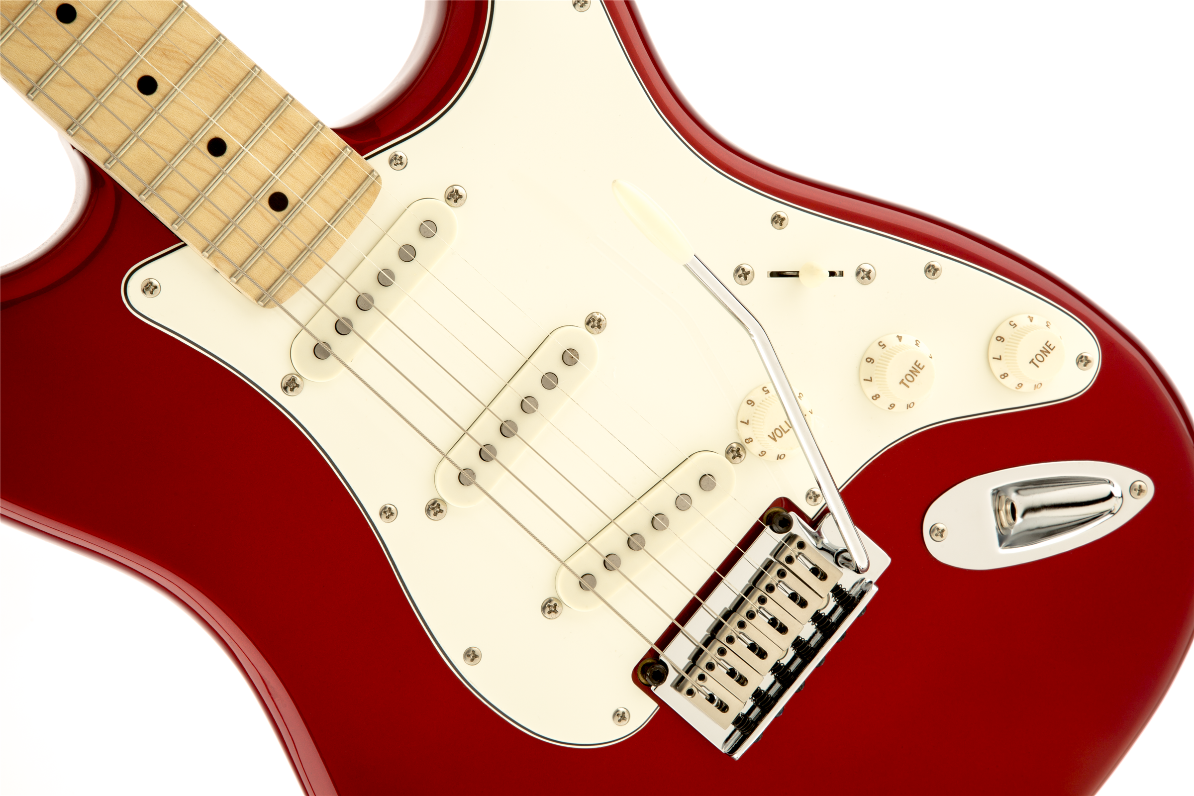 Squier Strat Standard Mn - Candy Apple Red - E-Gitarre in Str-Form - Variation 2