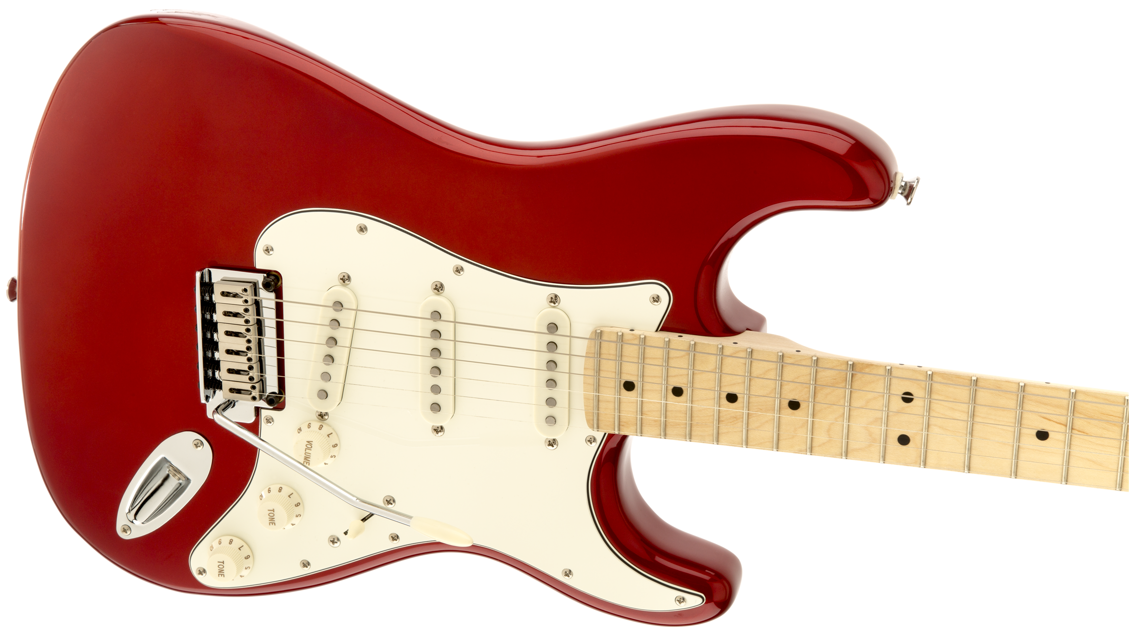 Squier Strat Standard Mn - Candy Apple Red - E-Gitarre in Str-Form - Variation 3