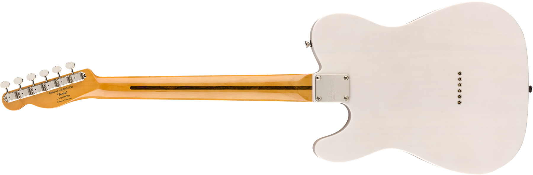 Squier Tele '50s Classic Vibe 2019 Mn 2019 - White Blonde - E-Gitarre in Teleform - Variation 1