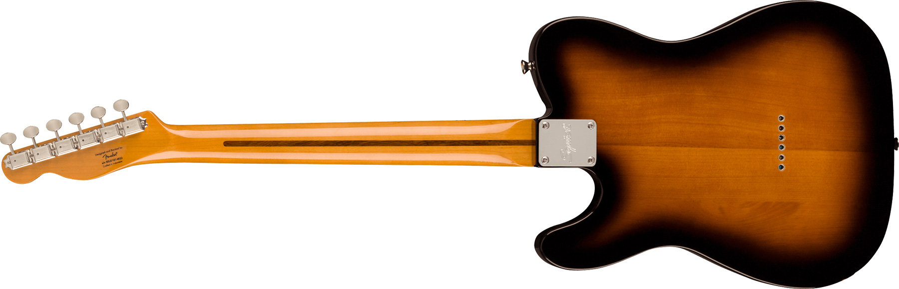 Squier Tele '50s Parchment Pickguard Classic Vibe Fsr 2s Ht Mn - 2-color Sunburst - E-Gitarre in Teleform - Variation 1