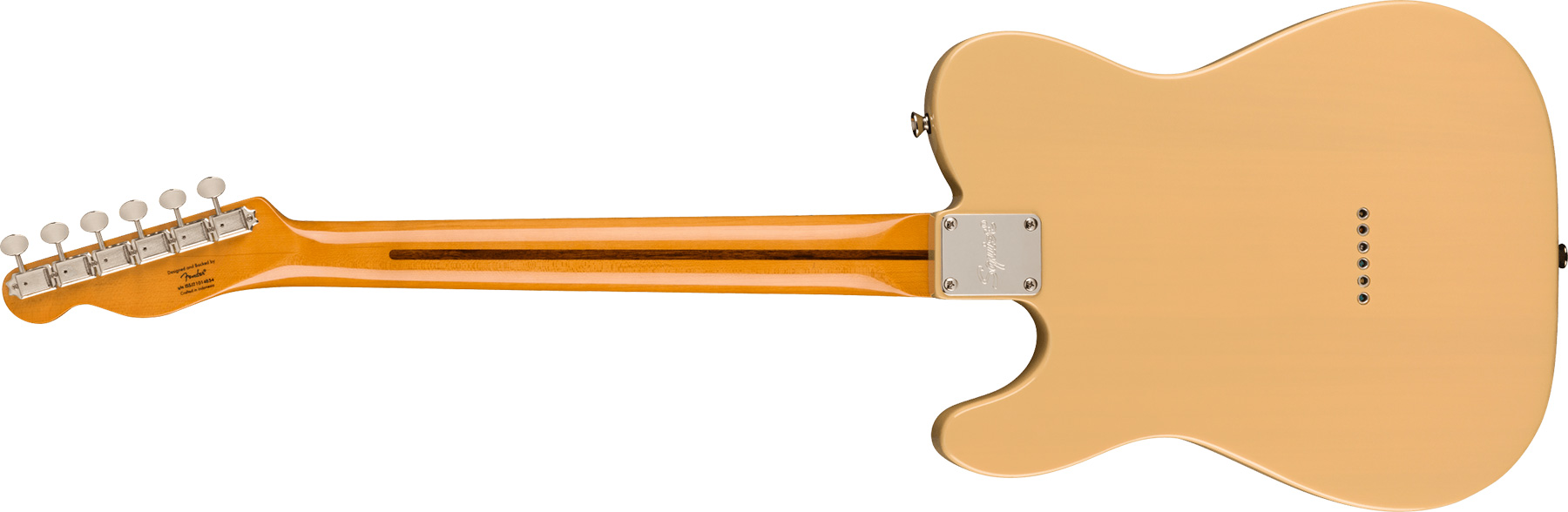 Squier Tele '50s Parchment Pickguard Classic Vibe Fsr 2s Ht Mn - Vintage Blonde - E-Gitarre in Teleform - Variation 1