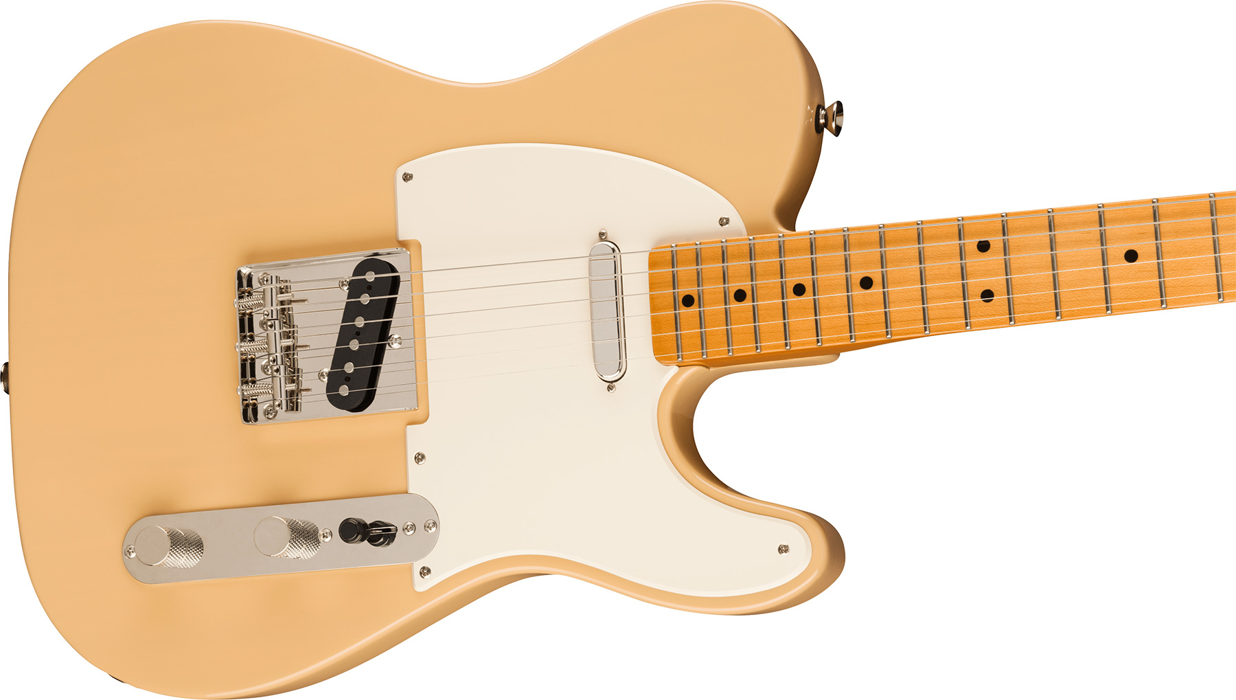 Squier Tele '50s Parchment Pickguard Classic Vibe Fsr 2s Ht Mn - Vintage Blonde - E-Gitarre in Teleform - Variation 2