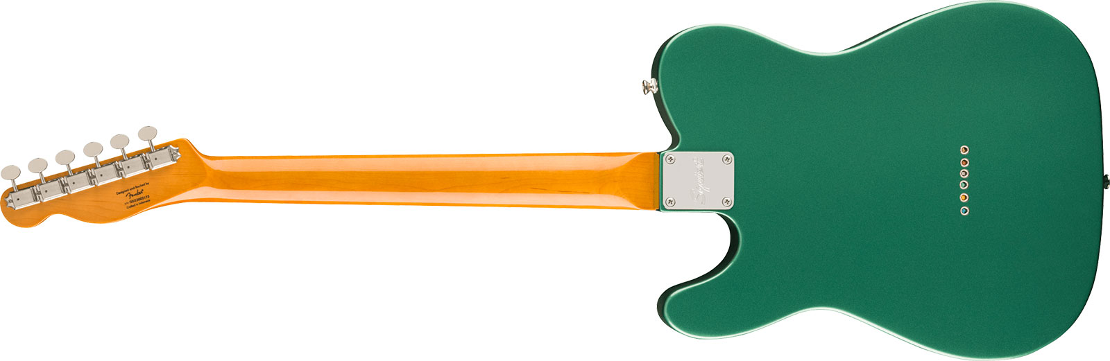 Squier Tele 60s Classic Vibe Ltd Sh Ht Lau - Sherwood Green W. Matching Headstock - E-Gitarre in Teleform - Variation 1