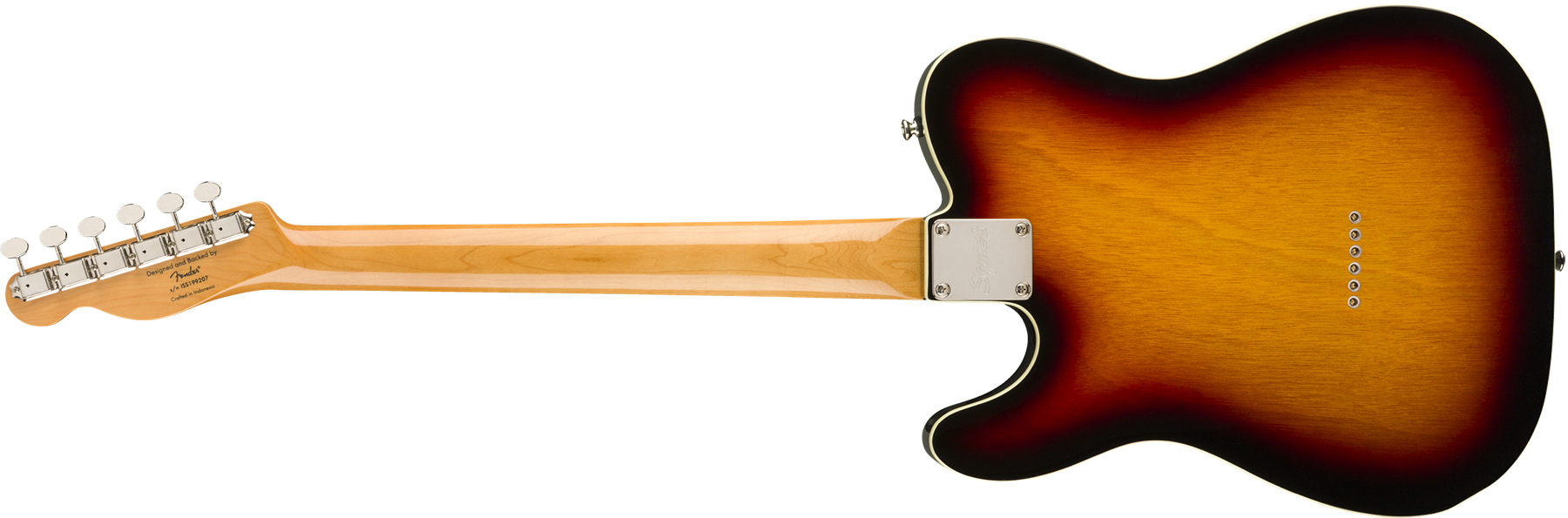 Squier Tele '60s Custom Classic Vibe 2019 Mn - 3-color Sunburst - E-Gitarre in Teleform - Variation 1