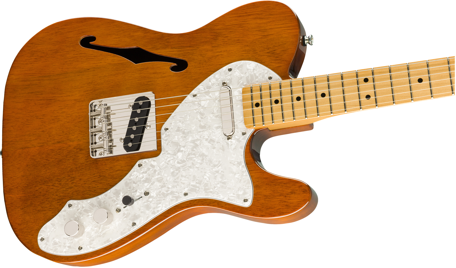 Squier Tele '60s Thinline Classic Vibe 2019 Mn - Natural - Semi-Hollow E-Gitarre - Variation 2