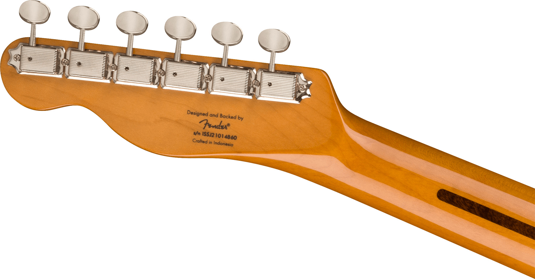 Squier Tele '60s Thinline Parchment Pickguard Classic Vibe Fsr 2s Ht Mn - Aztec Gold - E-Gitarre in Teleform - Variation 3