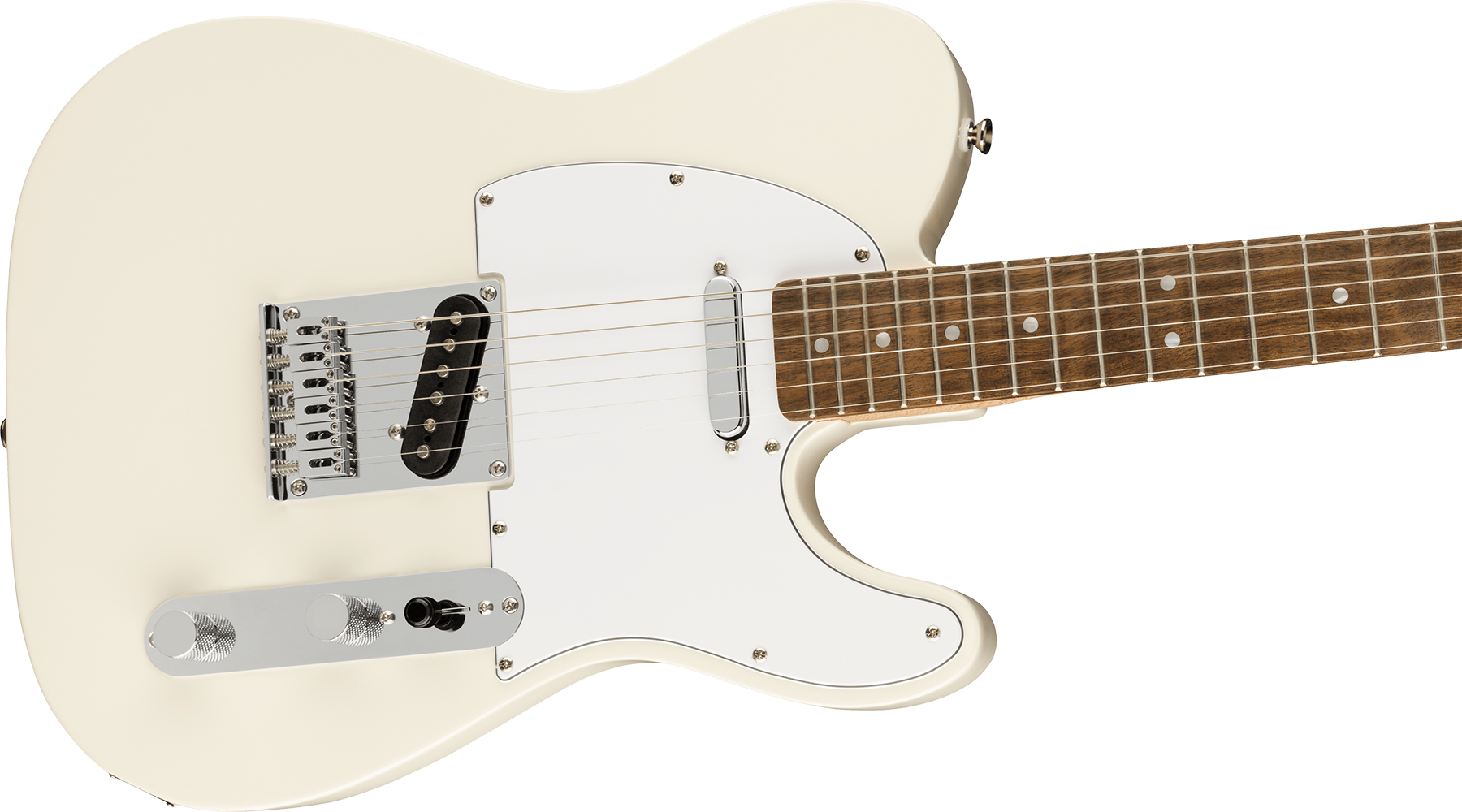Squier Tele Affinity 2021 2s Lau - Olympic White - E-Gitarre in Teleform - Variation 2