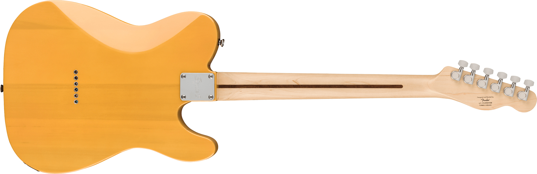 Squier Tele Affinity Gaucher 2021 2s Mn - Butterscotch Blonde - E-Gitarre für Linkshänder - Variation 1