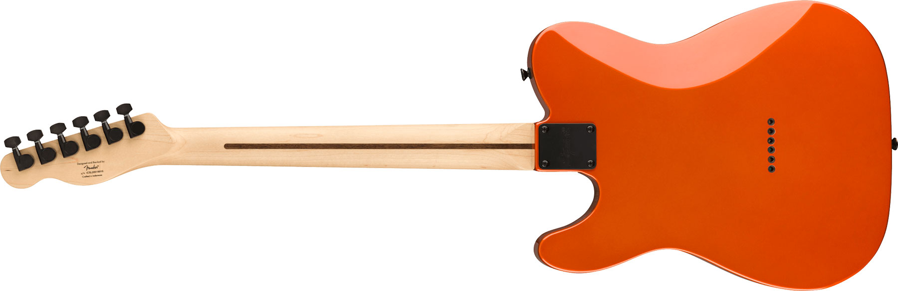 Squier Tele Affinity Hh Fsr 2h Ht Lau - Metallic Orange - E-Gitarre in Teleform - Variation 1