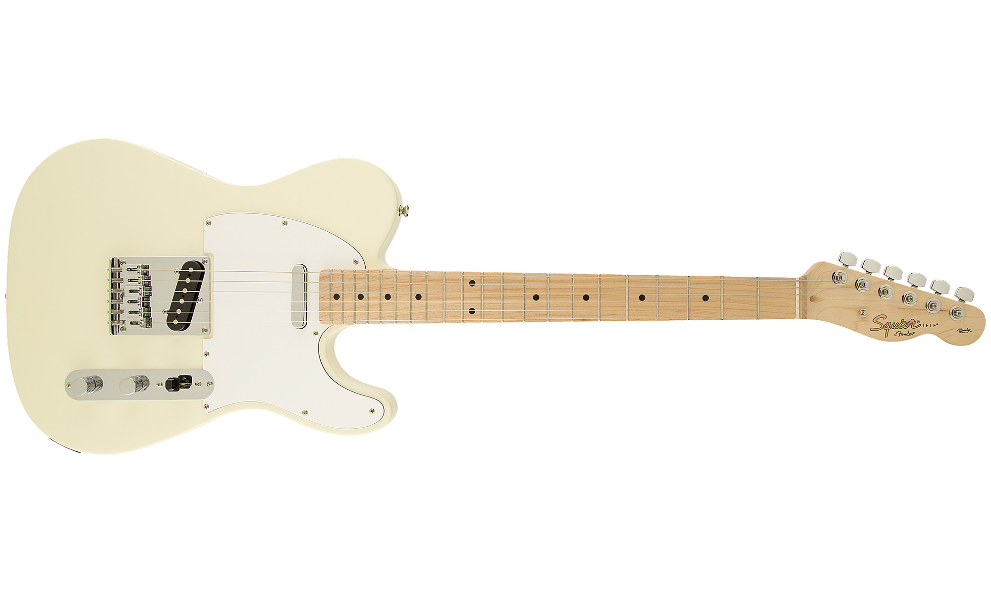 Squier Tele Affinity Series 2013 Mn - Arctic White - E-Gitarre in Teleform - Variation 1