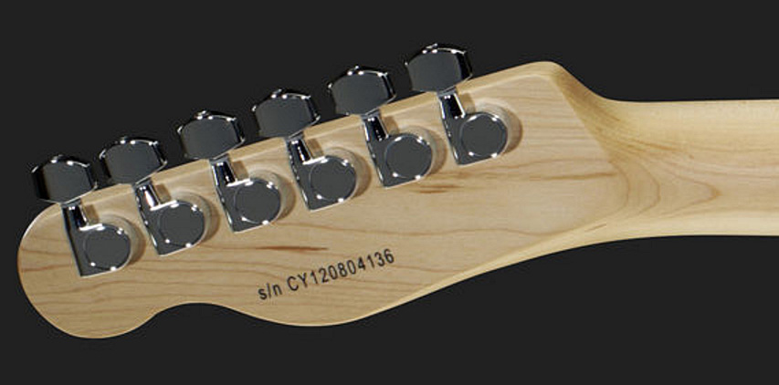 Squier Tele Affinity Series Mn - Black - E-Gitarre in Teleform - Variation 3