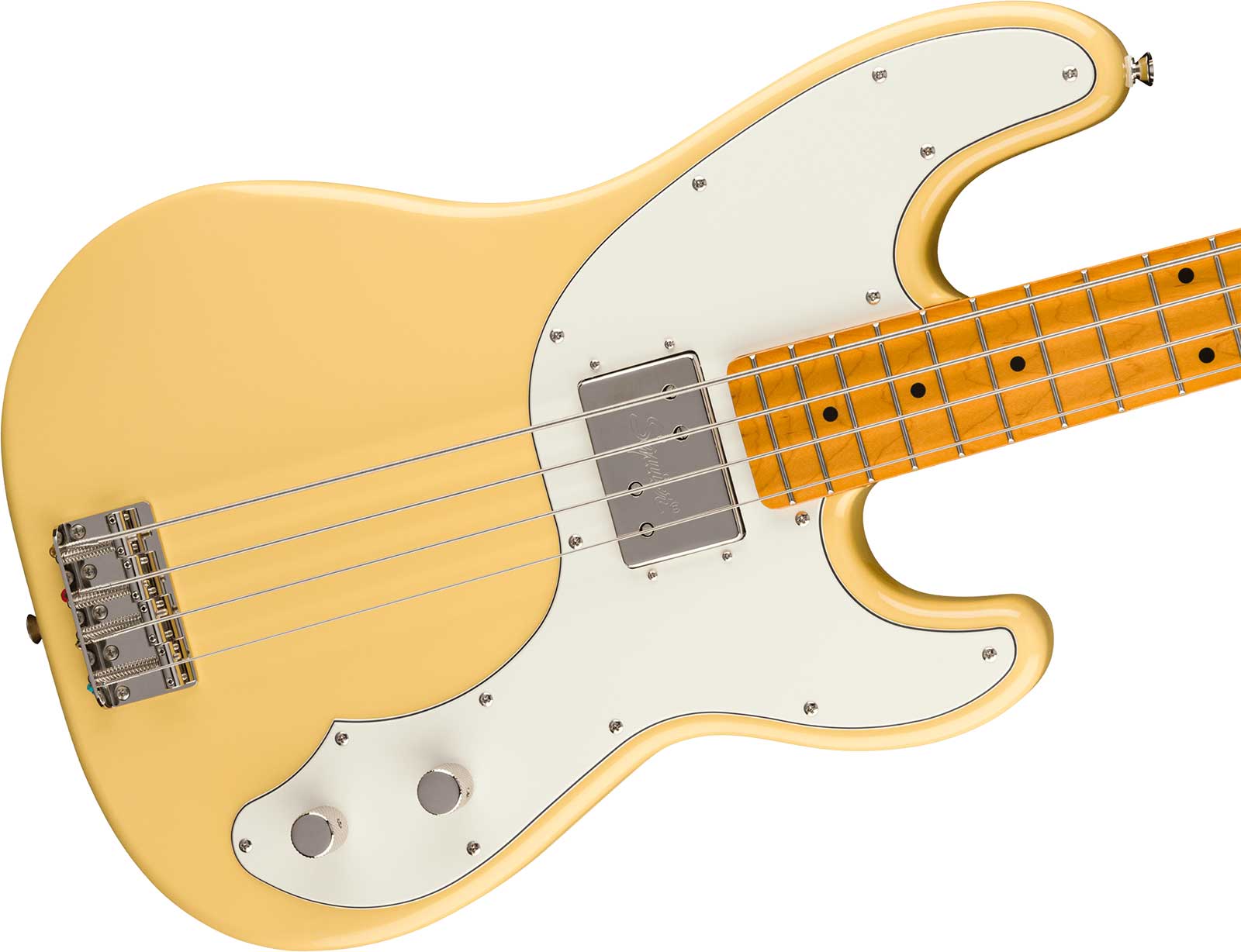 Squier Tele Bass Classic Vibe Mn - Vintage White - Solidbody E-bass - Variation 2