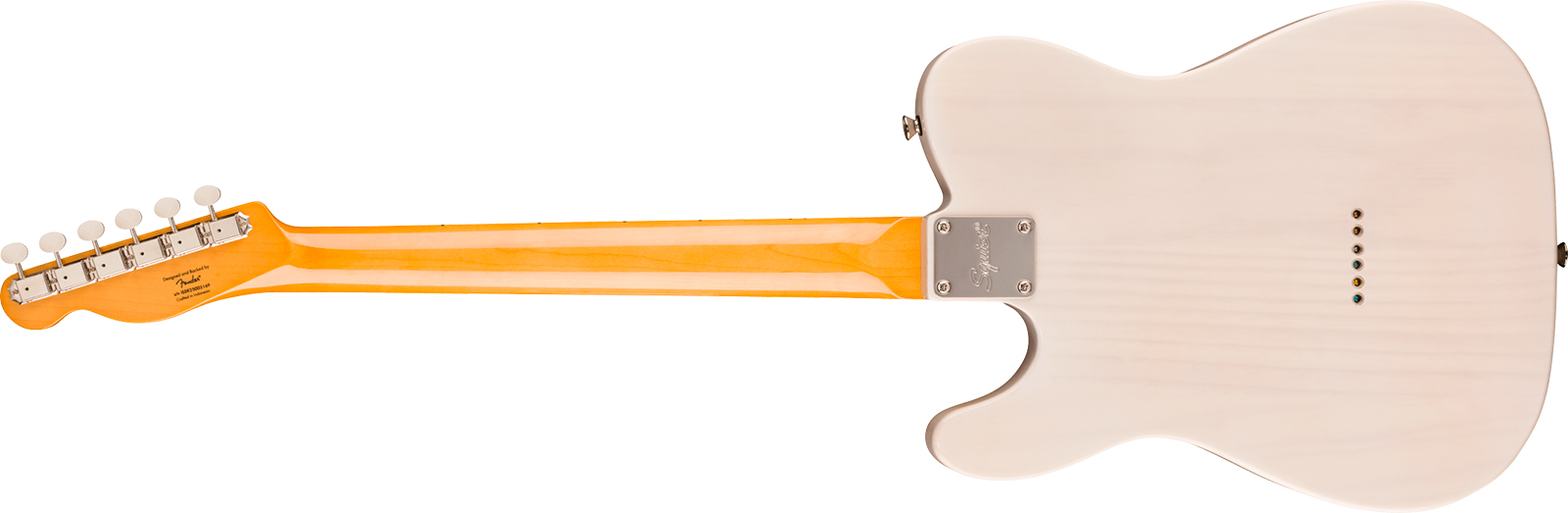 Squier Tele Classic Vibe 50s Sh Fsr Ltd Ht Mn - White Blonde - E-Gitarre in Teleform - Variation 1