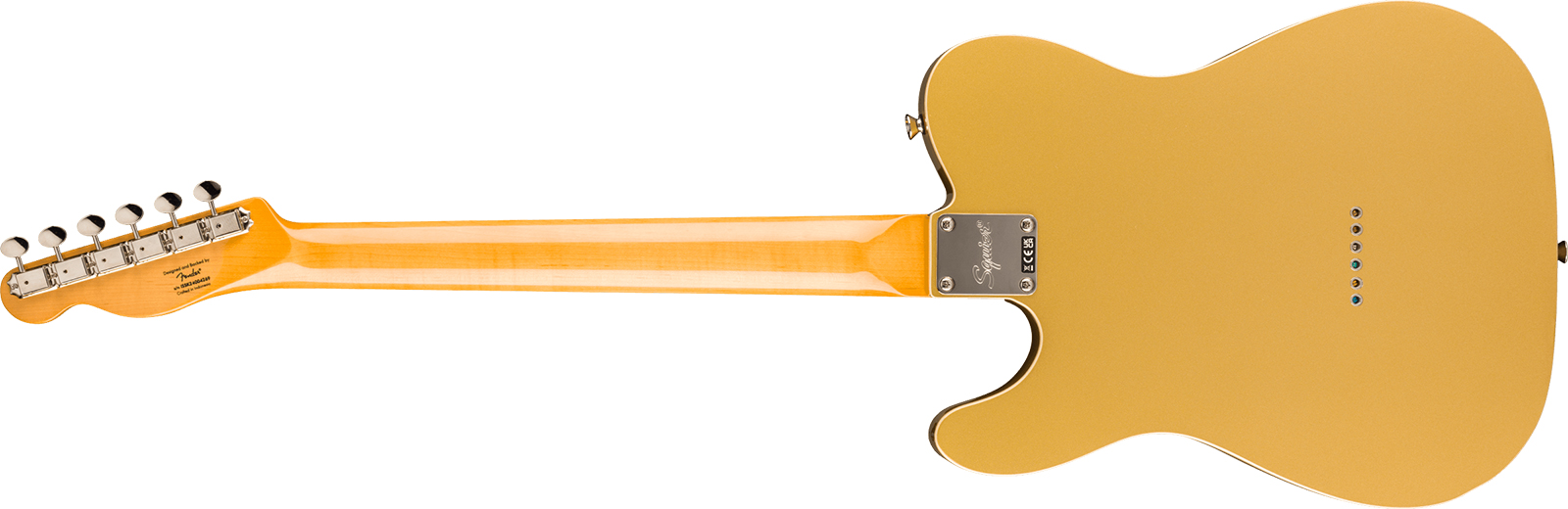 Squier Tele Classic Vibe Fsr Ltd 2s Ht Lau - Aztec Gold - E-Gitarre in Teleform - Variation 1