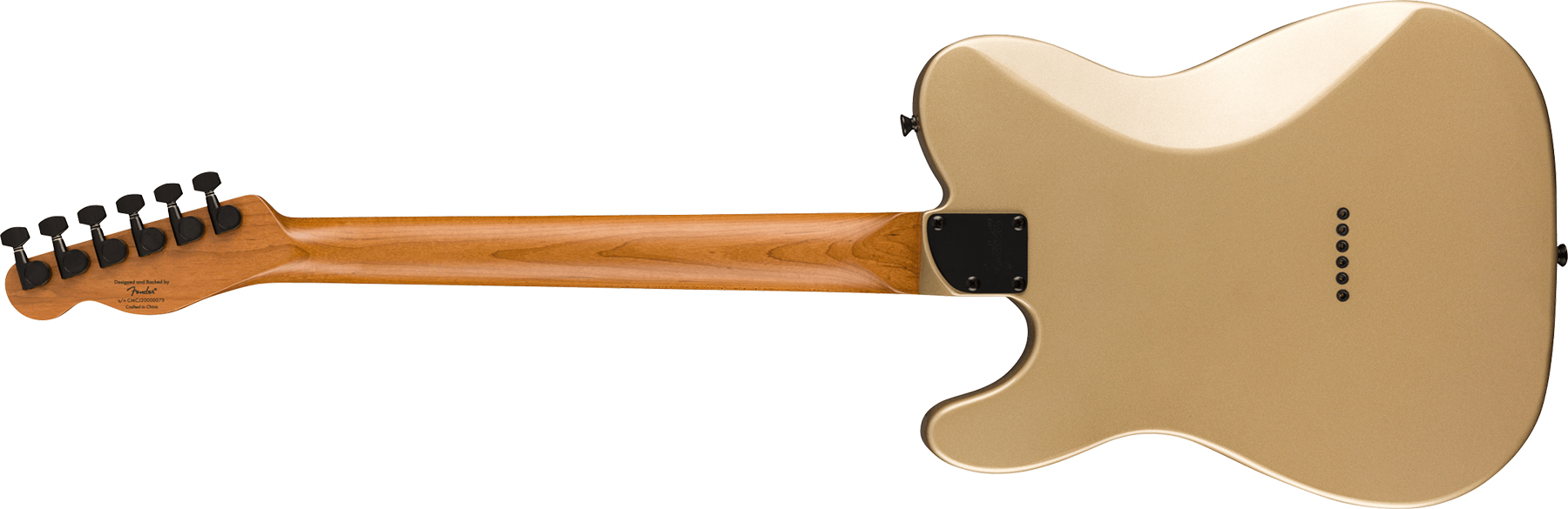 Squier Tele Contemporary Rh Hh Ht Mn - Shoreline Gold - E-Gitarre in Teleform - Variation 1