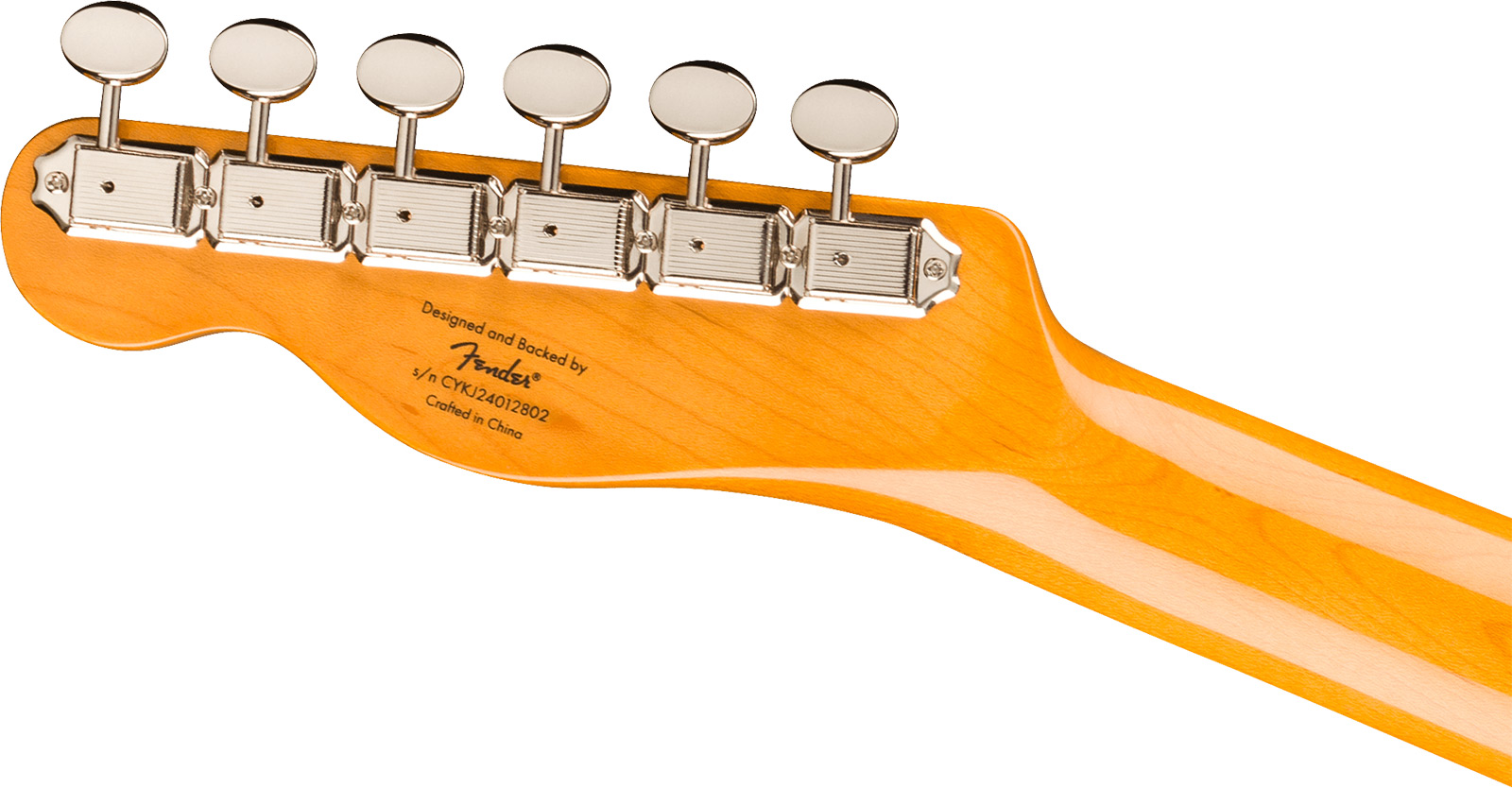 Squier Tele Custom Bigsby Classic Vibe Sh Trem Lau - Aztec Gold - E-Gitarre in Teleform - Variation 4