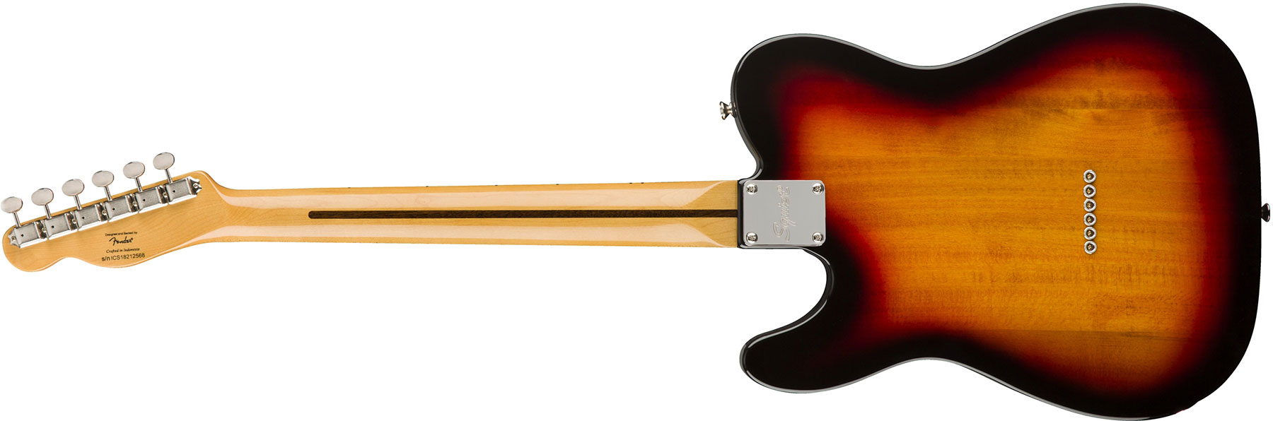 Squier Tele Custom  Classic Vibe 70s 2019 Sh Mn - 3-color Sunburst - E-Gitarre in Teleform - Variation 1
